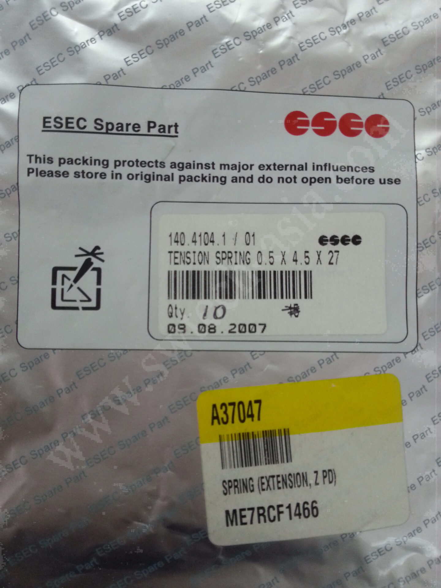 ESEC 2008HS SPRING (EXTENSION Z PD) 140.4104.1 / 01