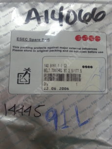 ESEC 2008 Z-Belt 8T 2.5/177.5 140.9161.1 / 02