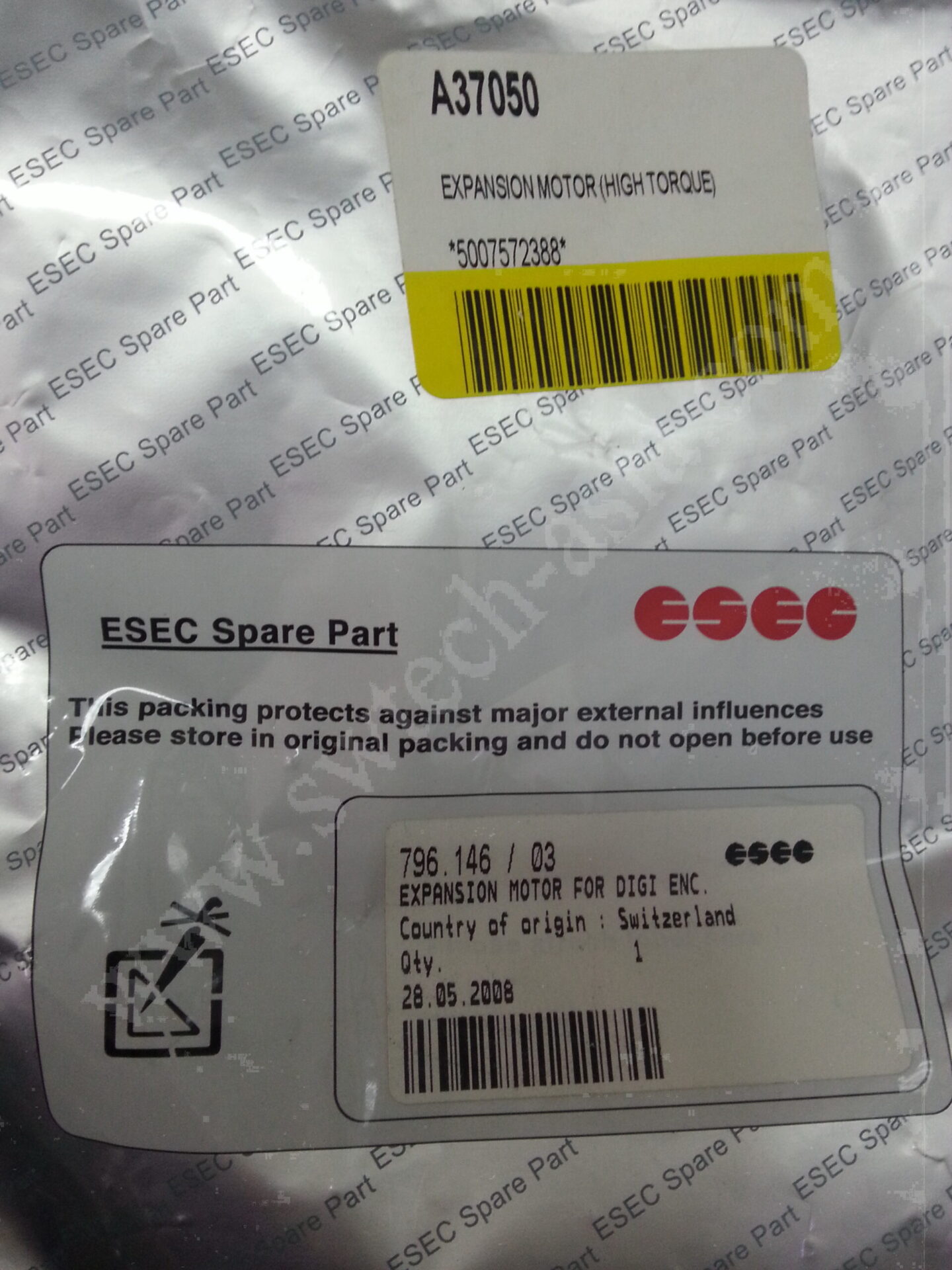 ESEC 2008HS EXPANSION MOTOR (HIGH TORQUE) 796.146 / 03