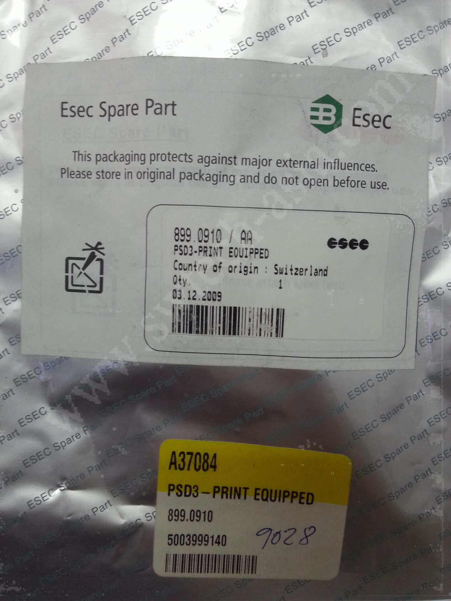 ESEC 2008HS PSD3-PRINT EQUIPPED 899.0910 / AA