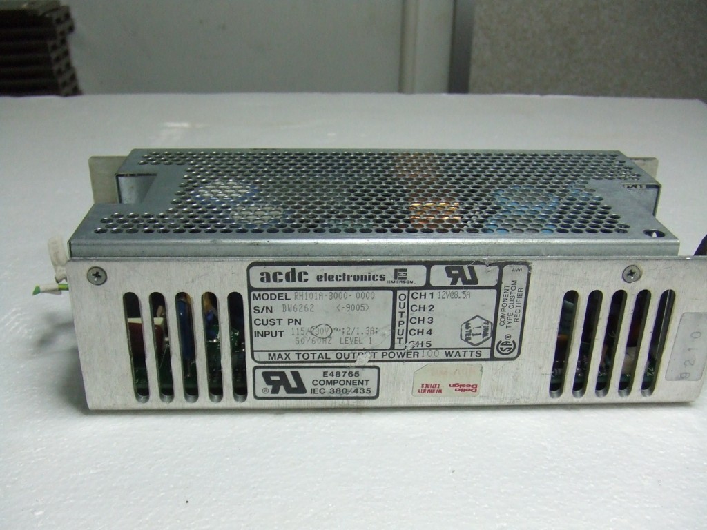 DELTA Turbo Flex ASTEC Power Supply 12V ACDC 101A - 3000-0000