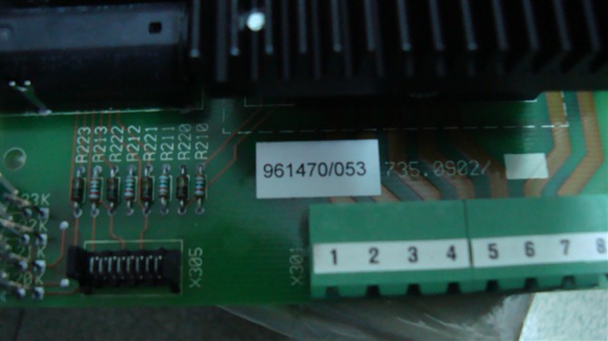 ESEC 3100 PCB W COMP HEAT CONTR POWER 735.0902