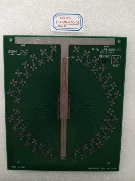 ESH LAB-600-28 Rev.A
