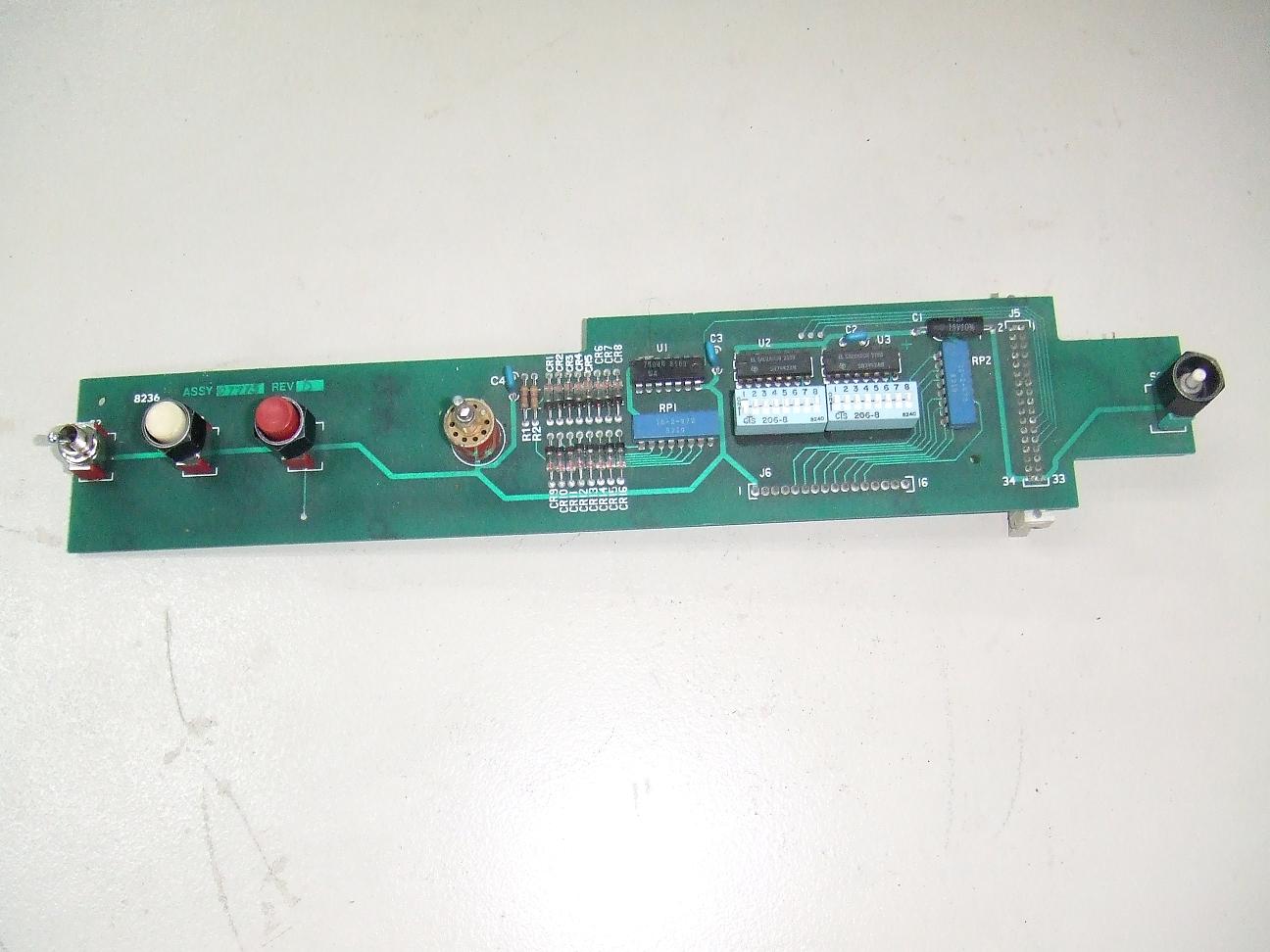 MCT 3608 Control Panel