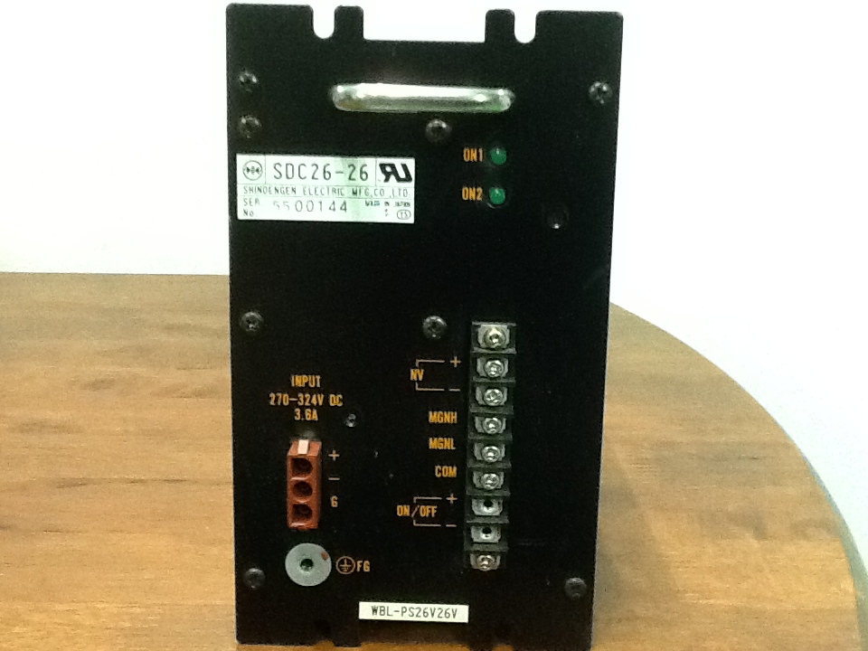 ADVANTEST T5335P SHINDENGEN ELECTRIC (WBL-PS 5V 5V) SDC 05-05