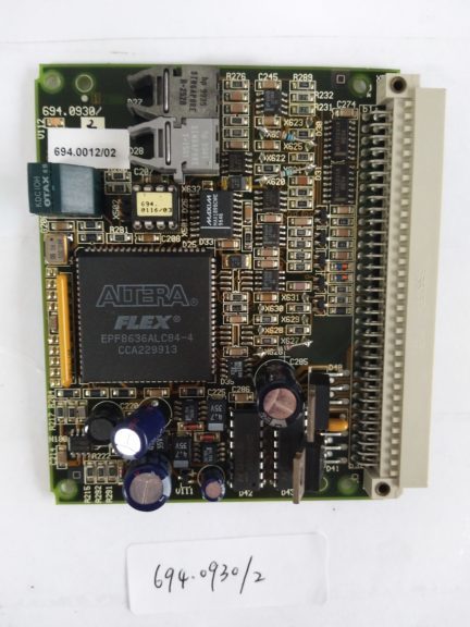 ESEC 2007 PCB W COMP SERVO-ADA-CONNECTI PCB 694.0932/3