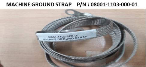 KNS 8090 Machine Ground Strap 08001-1103-000-01