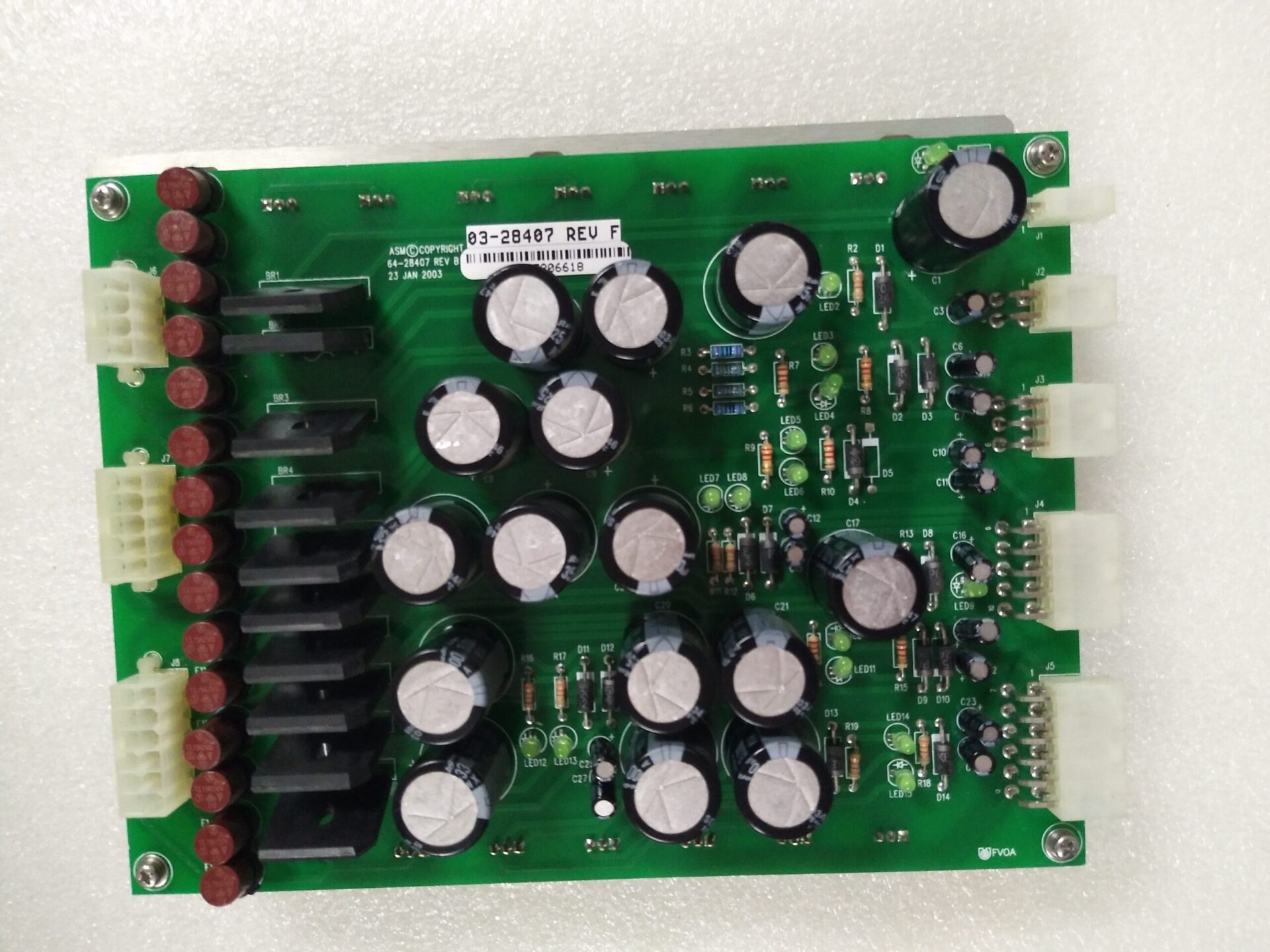 ASM Eagle 60 IH Power Board 64-28407 REV B 03-28407