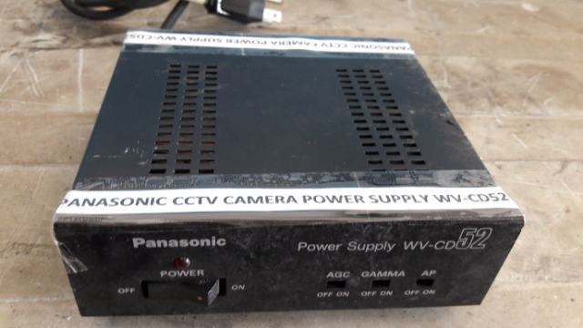 Panasonic CCTV Camera Power Supply WV-CD52