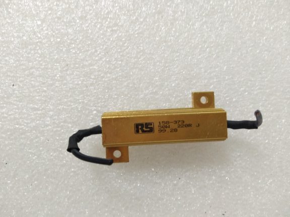 ASM 339 RESISTOR 220R 50W HS50 WIREWOUND 158-373