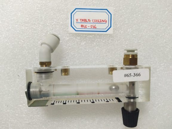 X TABLE COOLING FLOWMETER #65-366
