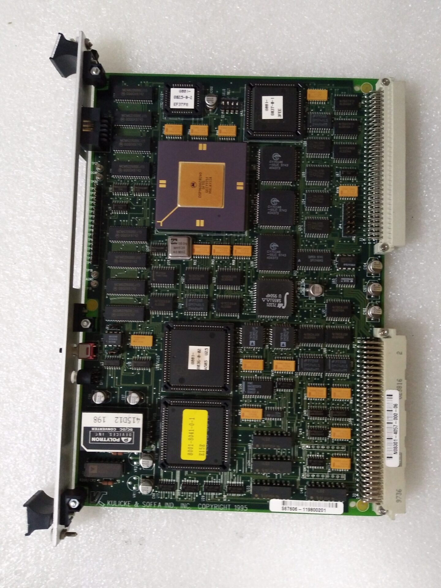 KNS 8060 Servo CPU M/B 08001-4057-000-04, 08001-4057-000-06