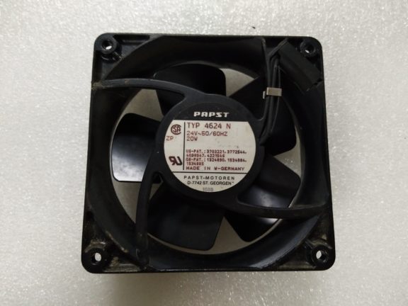ESEC 2007 PAPST COOLING FAN 24V 50 60HZ 20W TYP 4624 N