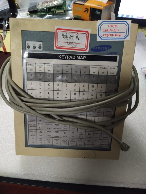Shinkawa UTC 400 SAMSUNG KEYPAD MAP