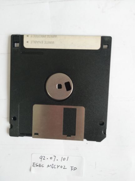 ESEC MICRO2 FLOPPY DISK 92.07.101