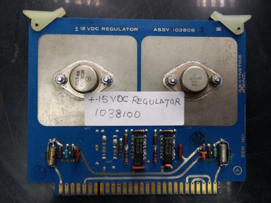 EG 1034 +- 15 VDC Regulator 1038100