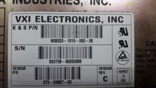 KNS 8060 Power Supply N08020-1010-000-06