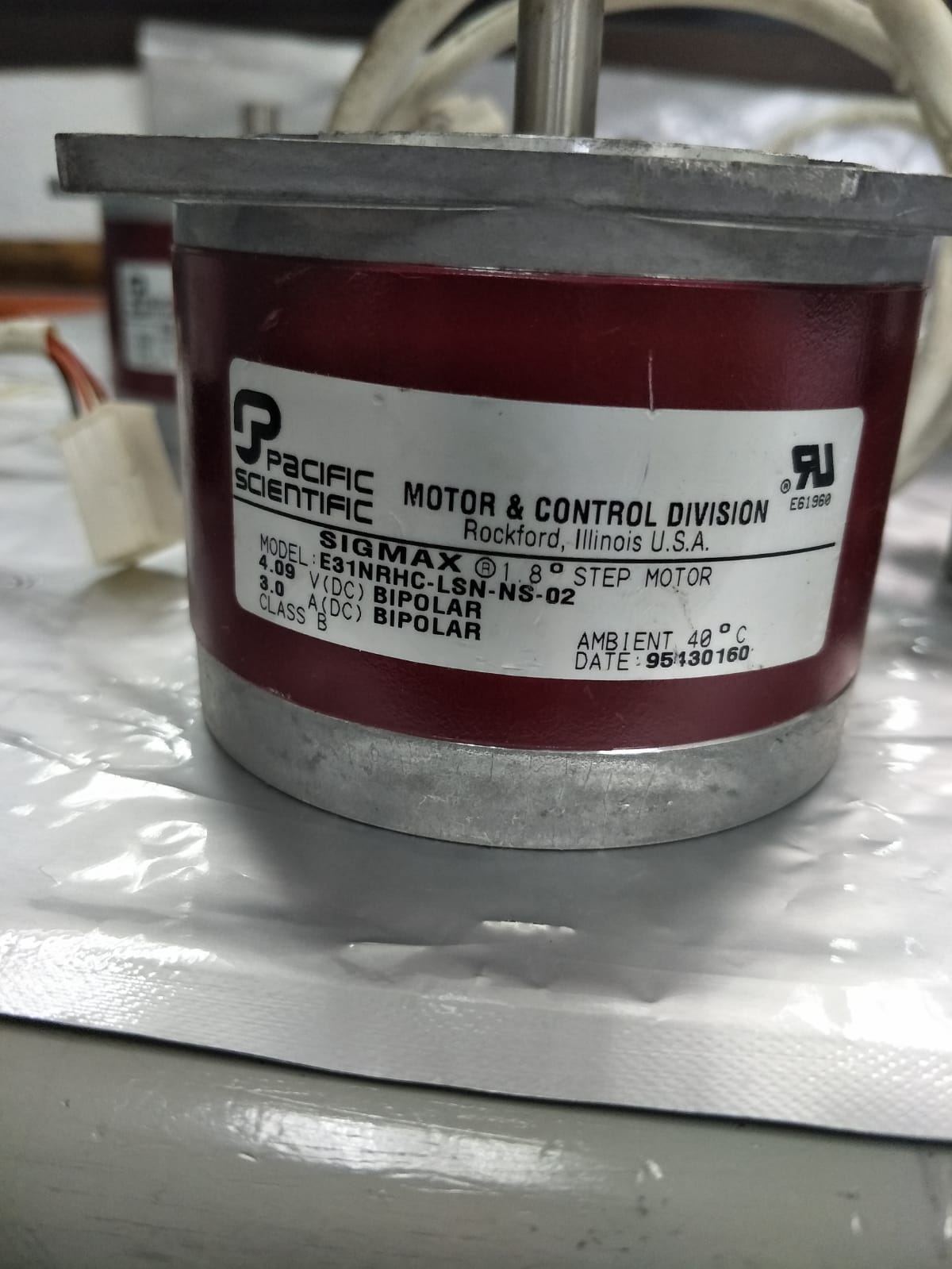 KNS Pacific Scientific 1.8 STEP MOTOR E31NRHC-LSN-NS-02