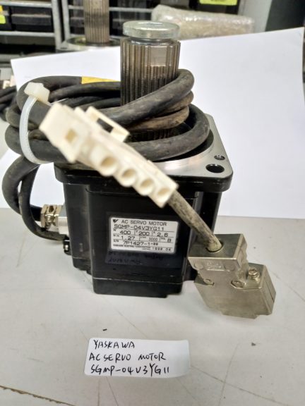 ESEC 2007 YASKAWA AC SERVO MOTOR SGMP-04V3YG11