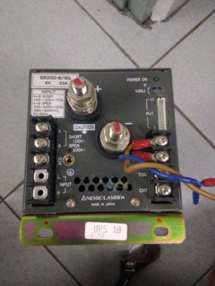 ADVANTEST T5335P NEMIC LAMDA (6V 33A) SR200-6/5G