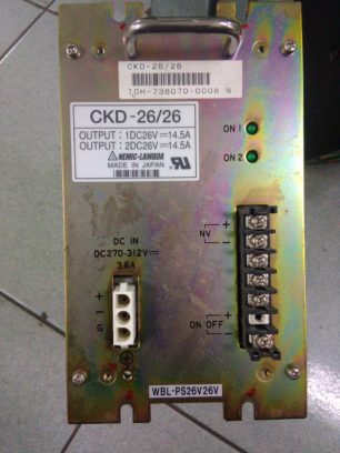 ADVANTEST T5335P NEMIC LAMDA (WBL-PS 26V 26A) CKD-26-26