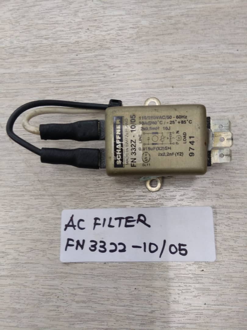 ISMECA TMBU XY AC FILTER FN332Z–10/05