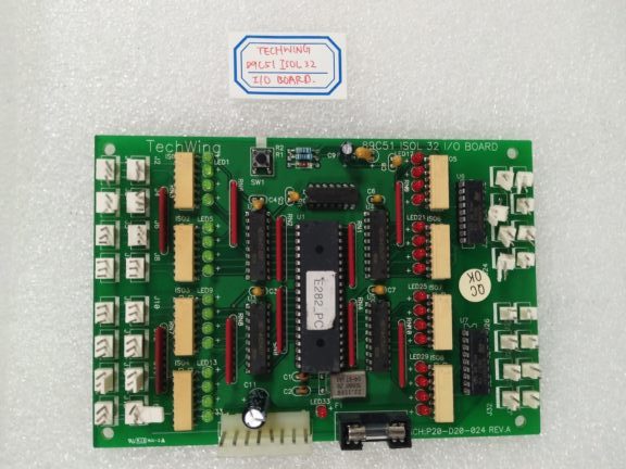 TECHWING 89C51 ISOL 32 IO BOARD