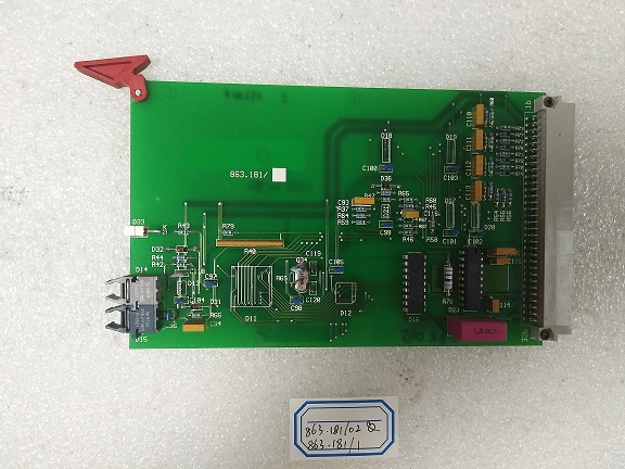 ESEC 2007 PCB W COMP SCRUB (RACK) 863.181/02