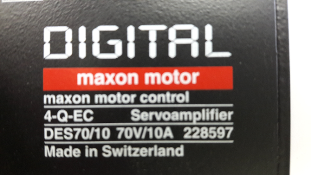 ESEC 2007 MAXON MOTOR CONTROL 108302