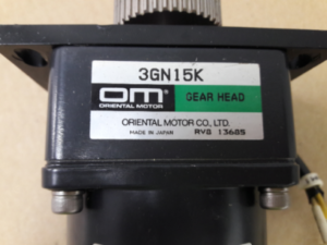 Oriental Motor 3RK15GN-A Reversible Motor, 3GN15K Gear Head - SW Technology