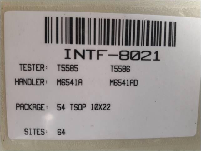 ADVANTEST T5585 / T5586 Series Interface Module, Hi-Fix, Change-Kit