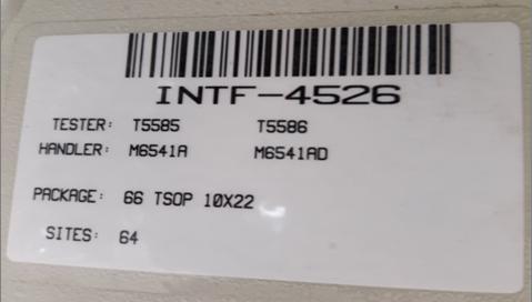 ADVANTEST T5585 / T5586 Series Interface Module, Hi-Fix, Change-Kit