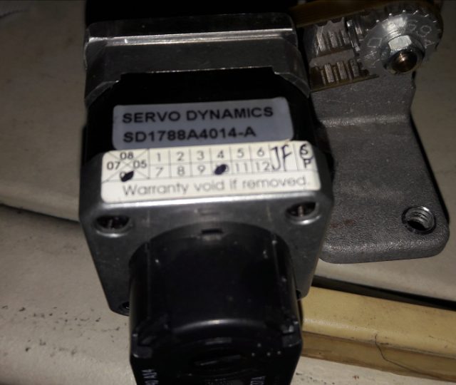 ESEC Servo Dynamics Motor SD1788A4014-A