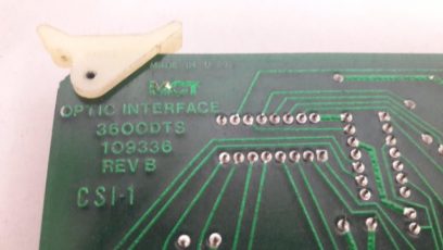 MCT 3600DTS 109336 Rev B Optic Interface Board