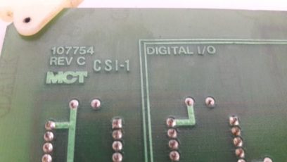 MCT 3616E Digital I/O 107754 Rev C Board