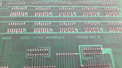 MCT 4610H/C Input Optic Interface 115360 Rev.B Board
