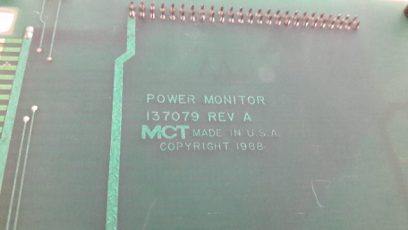 MCT 4610H/C Power Monitor 137079 Rev.A Board