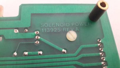 MCT 4610H/C Solenoid Power 113925 Rev.A Board