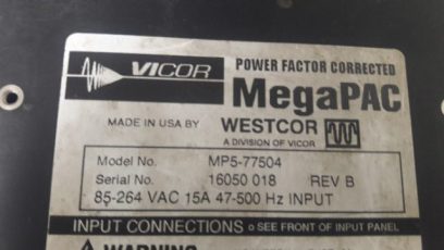 Vicor MP5-77504 Power Supply