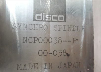 DISCO spindle NCP00038-E00-058