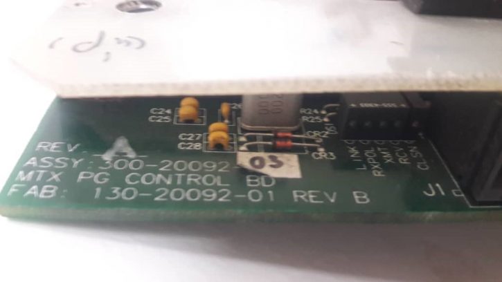 AEHR MTX PG Control Board Assy 300-20092-03
