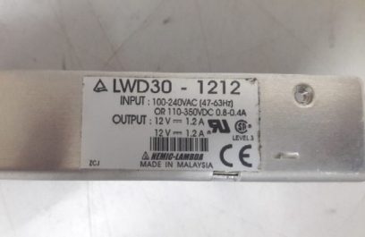 Nemic Lambda LWD30-1212 Power Supply