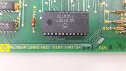 Electroglas PL Temp Logic Mux Assy 246713-001 Rev.E