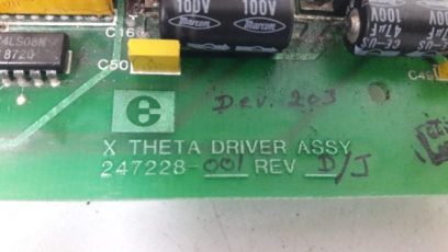 Electroglas X-Theta Driver Assy 247228-001 Rev.D-J