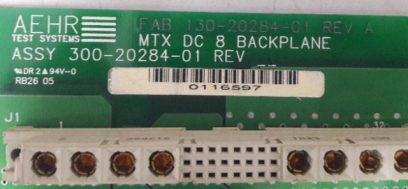 MTX DC 8 Backplane Board Assy 300-20284-01 Rev.A