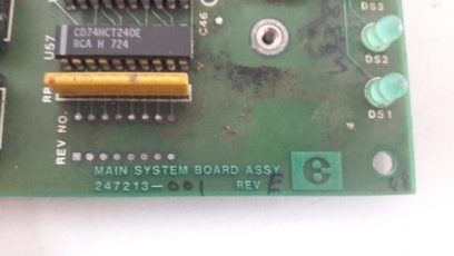 Electroglas Main System Board Assy 247213-001 Rev.E