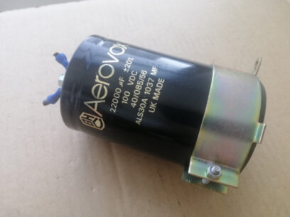 Aerovox 22000 uF 100 VDC Capacitor