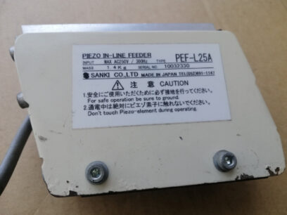 Sanki Piezo In-Line Feeder PEF-L25A