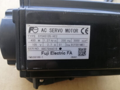 FUJI ELECTRIC AC Servo Motor GYS401D5-HC2