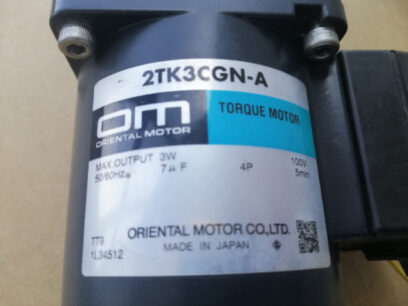 Oriental Motor 2TK3CGN-A & Gear Head 2GN12.5K